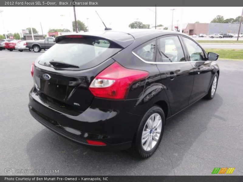 Black / Charcoal Black 2012 Ford Focus SEL 5-Door
