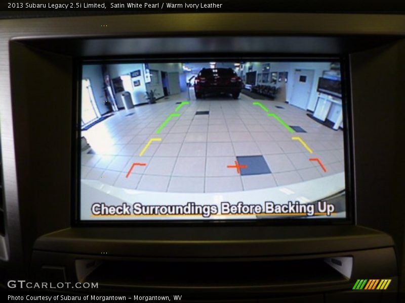 Satin White Pearl / Warm Ivory Leather 2013 Subaru Legacy 2.5i Limited