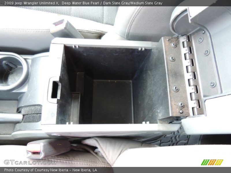 Deep Water Blue Pearl / Dark Slate Gray/Medium Slate Gray 2009 Jeep Wrangler Unlimited X