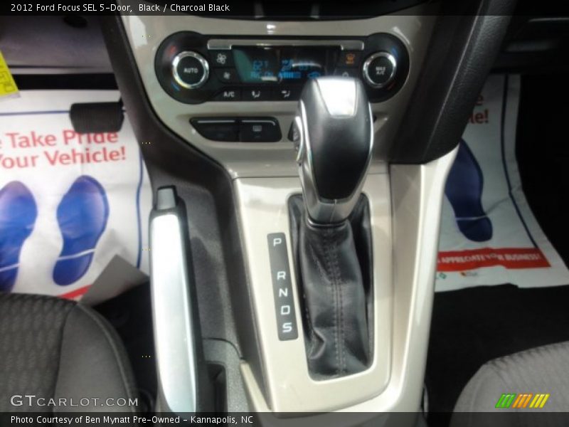 Black / Charcoal Black 2012 Ford Focus SEL 5-Door
