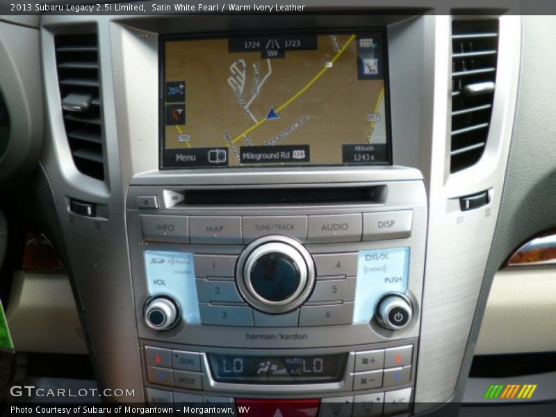 Satin White Pearl / Warm Ivory Leather 2013 Subaru Legacy 2.5i Limited