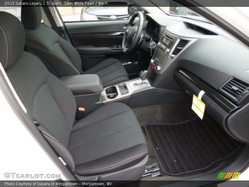 Satin White Pearl / Black 2013 Subaru Legacy 2.5i Sport
