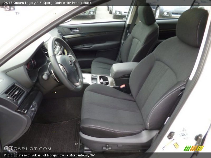 Satin White Pearl / Black 2013 Subaru Legacy 2.5i Sport