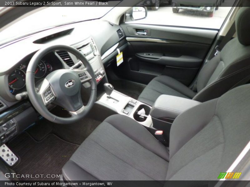 Satin White Pearl / Black 2013 Subaru Legacy 2.5i Sport