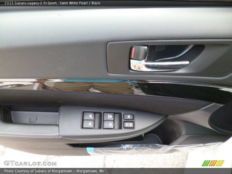 Satin White Pearl / Black 2013 Subaru Legacy 2.5i Sport