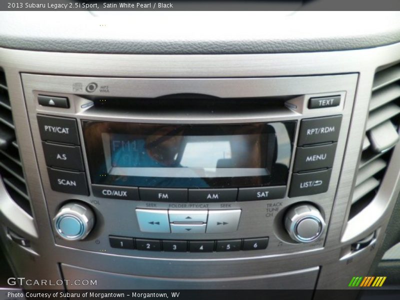 Satin White Pearl / Black 2013 Subaru Legacy 2.5i Sport