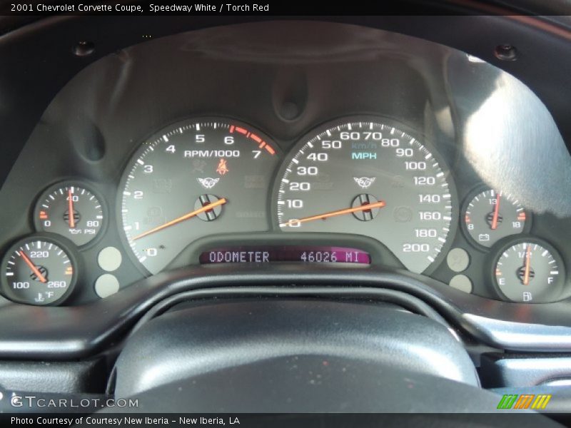  2001 Corvette Coupe Coupe Gauges