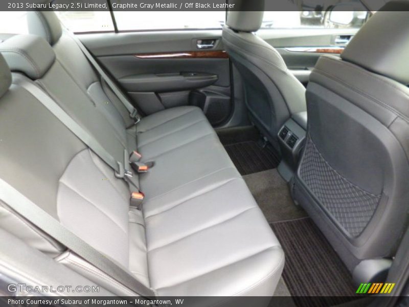Graphite Gray Metallic / Off Black Leather 2013 Subaru Legacy 2.5i Limited