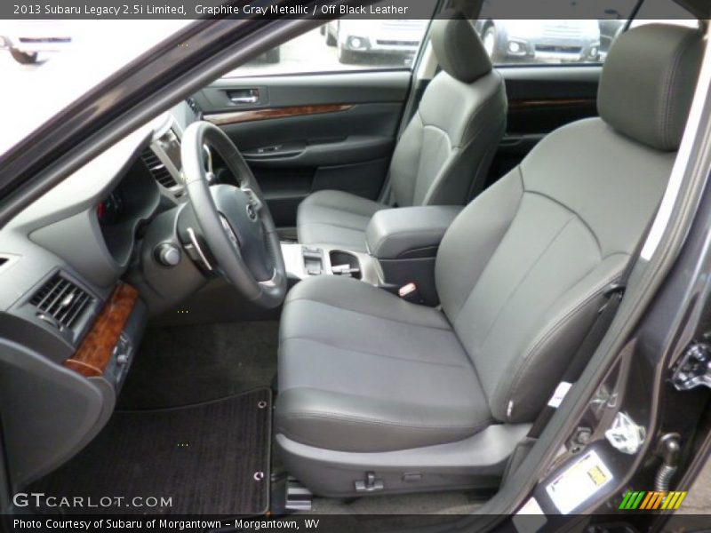  2013 Legacy 2.5i Limited Off Black Leather Interior
