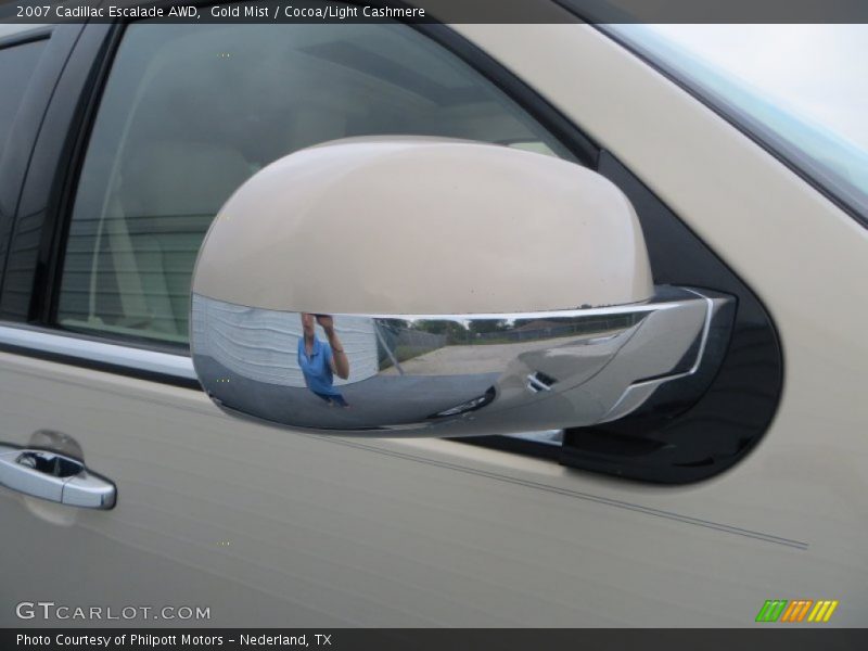 Gold Mist / Cocoa/Light Cashmere 2007 Cadillac Escalade AWD