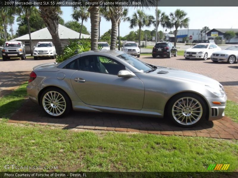  2007 SLK 55 AMG Roadster designo Graphite Metallic