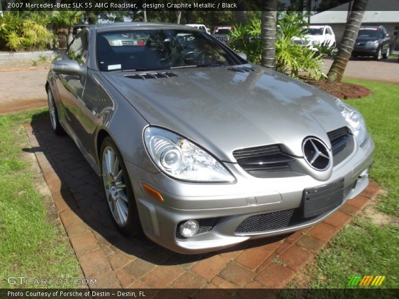 Front 3/4 View of 2007 SLK 55 AMG Roadster