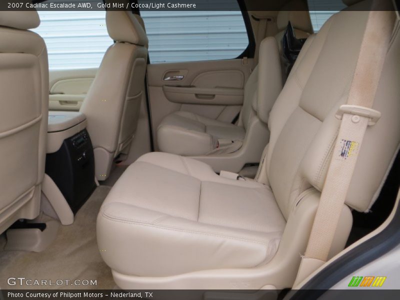 Gold Mist / Cocoa/Light Cashmere 2007 Cadillac Escalade AWD