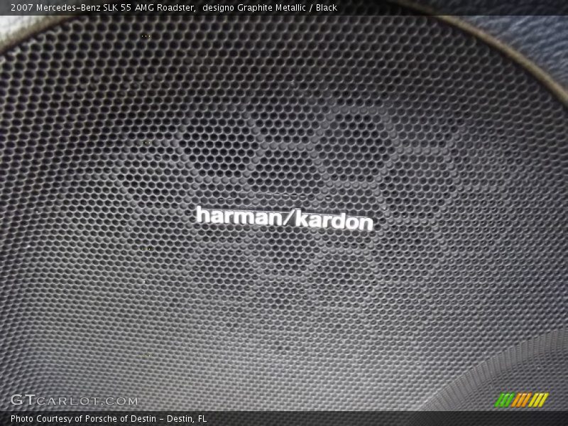 Audio System of 2007 SLK 55 AMG Roadster