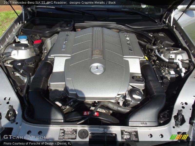  2007 SLK 55 AMG Roadster Engine - 5.5 Liter AMG SOHC 24-Valve V8