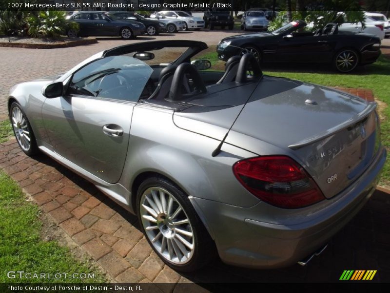  2007 SLK 55 AMG Roadster designo Graphite Metallic