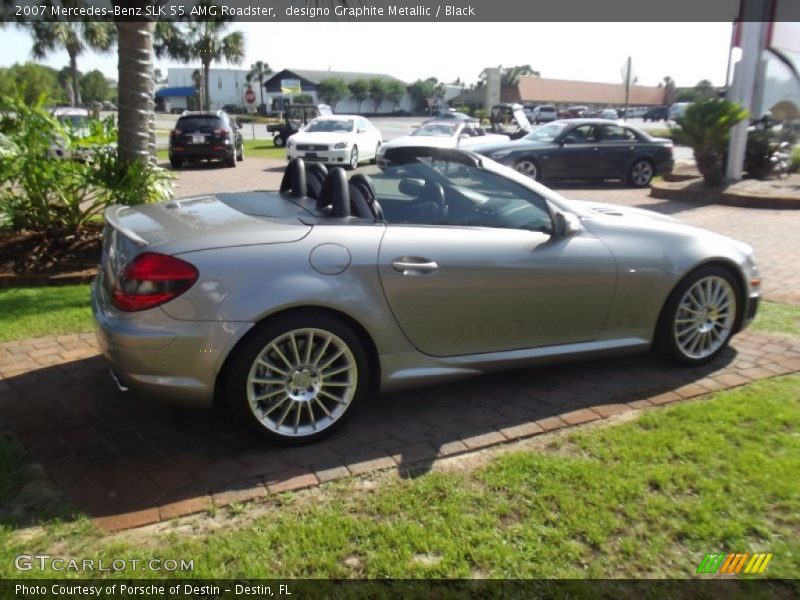  2007 SLK 55 AMG Roadster designo Graphite Metallic