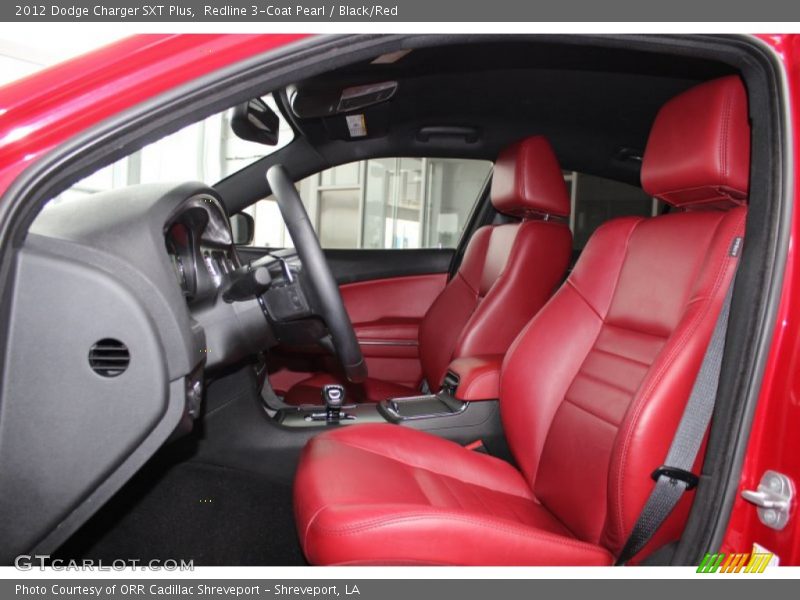 Front Seat of 2012 Charger SXT Plus