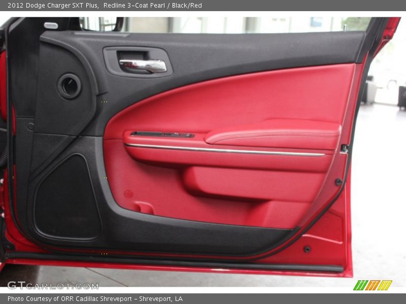 Redline 3-Coat Pearl / Black/Red 2012 Dodge Charger SXT Plus