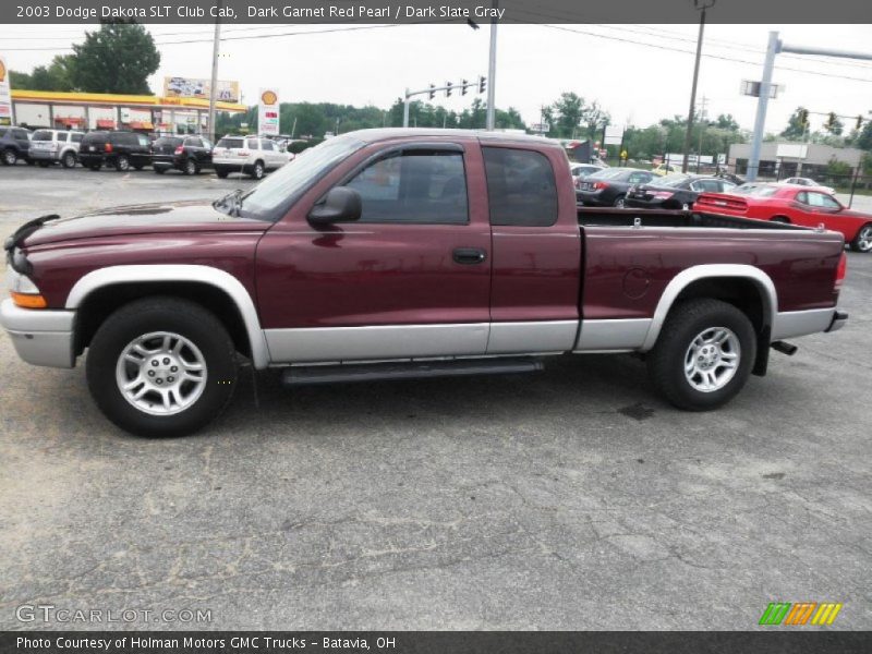 Dark Garnet Red Pearl / Dark Slate Gray 2003 Dodge Dakota SLT Club Cab