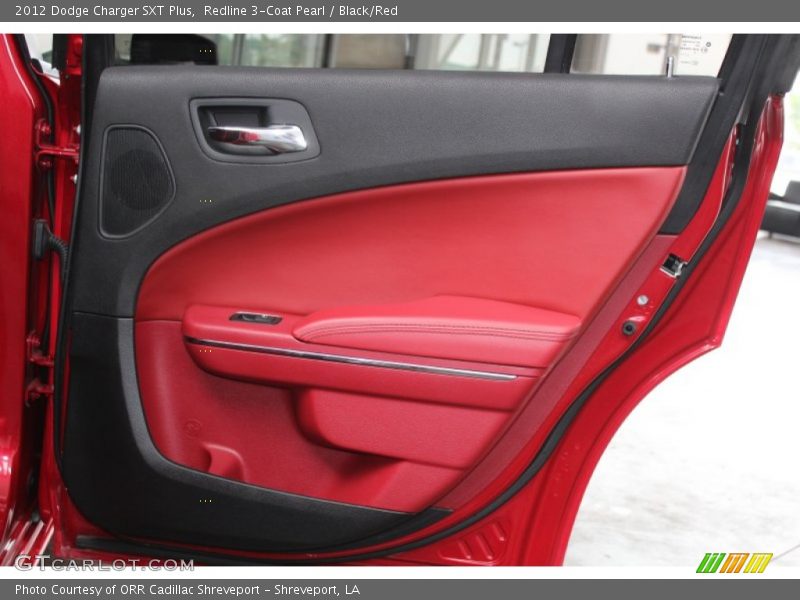 Redline 3-Coat Pearl / Black/Red 2012 Dodge Charger SXT Plus