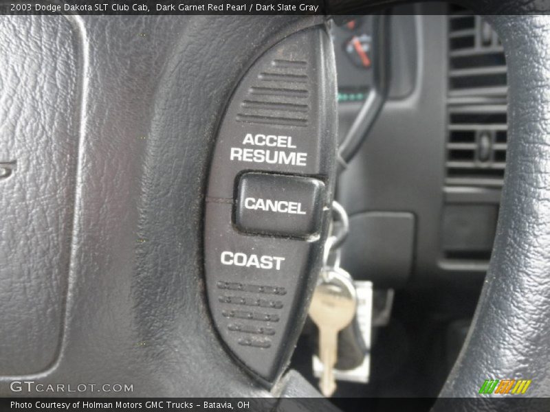 Dark Garnet Red Pearl / Dark Slate Gray 2003 Dodge Dakota SLT Club Cab