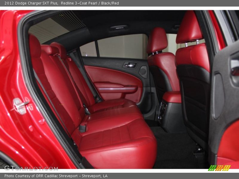 Redline 3-Coat Pearl / Black/Red 2012 Dodge Charger SXT Plus