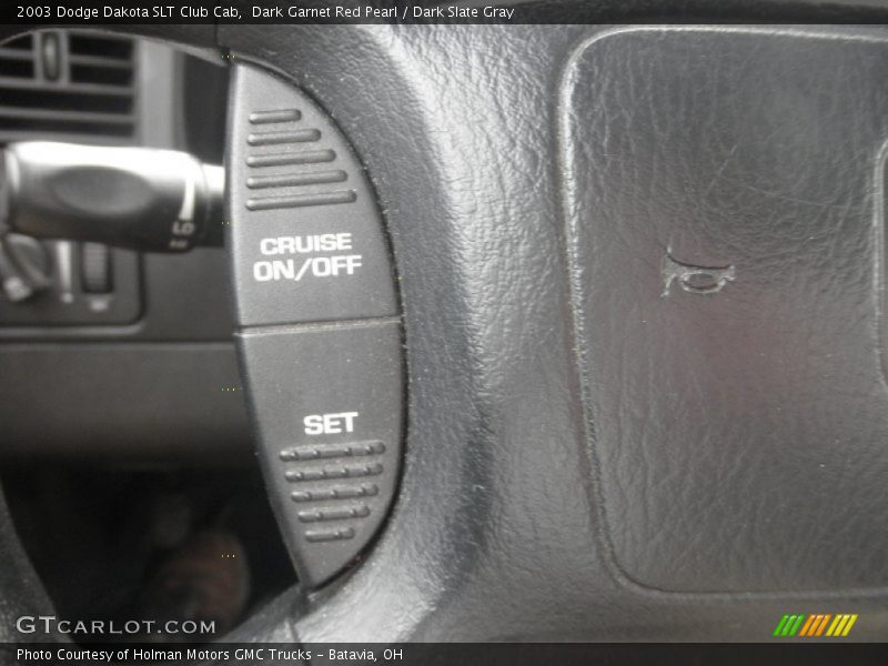 Dark Garnet Red Pearl / Dark Slate Gray 2003 Dodge Dakota SLT Club Cab