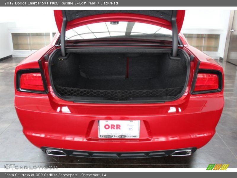 Redline 3-Coat Pearl / Black/Red 2012 Dodge Charger SXT Plus