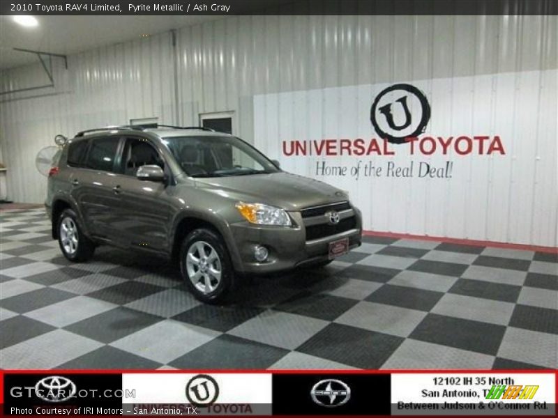 Pyrite Metallic / Ash Gray 2010 Toyota RAV4 Limited