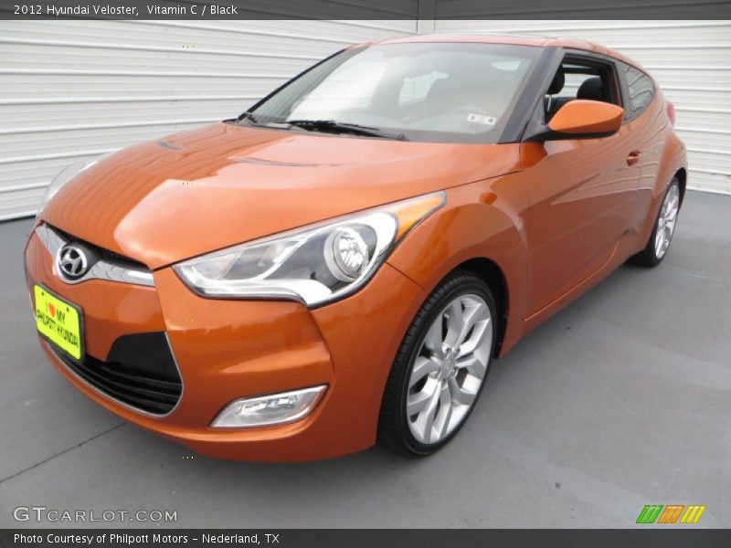 Vitamin C / Black 2012 Hyundai Veloster