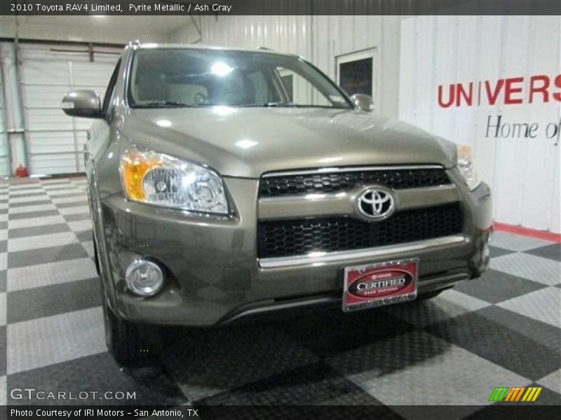 Pyrite Metallic / Ash Gray 2010 Toyota RAV4 Limited
