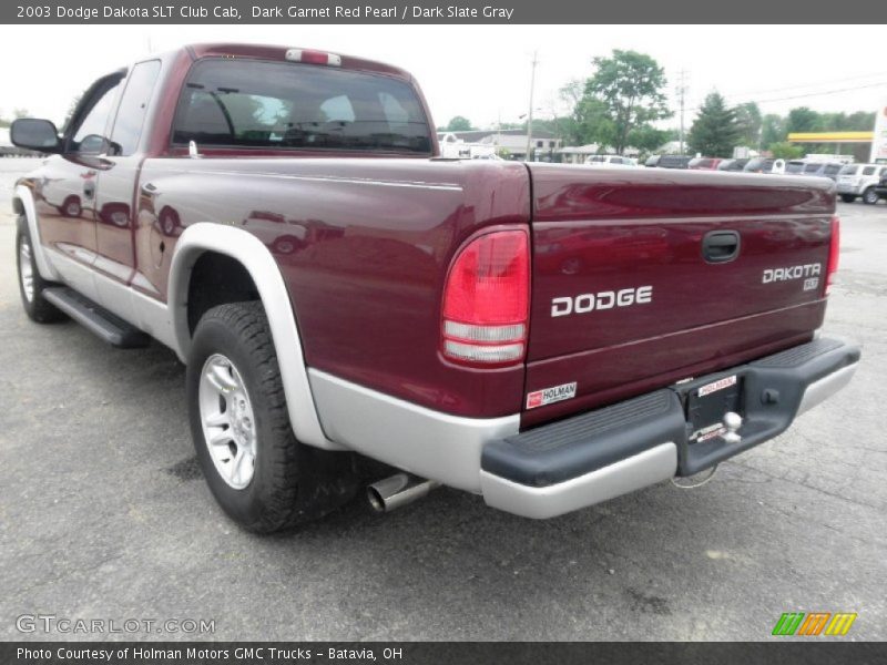 Dark Garnet Red Pearl / Dark Slate Gray 2003 Dodge Dakota SLT Club Cab
