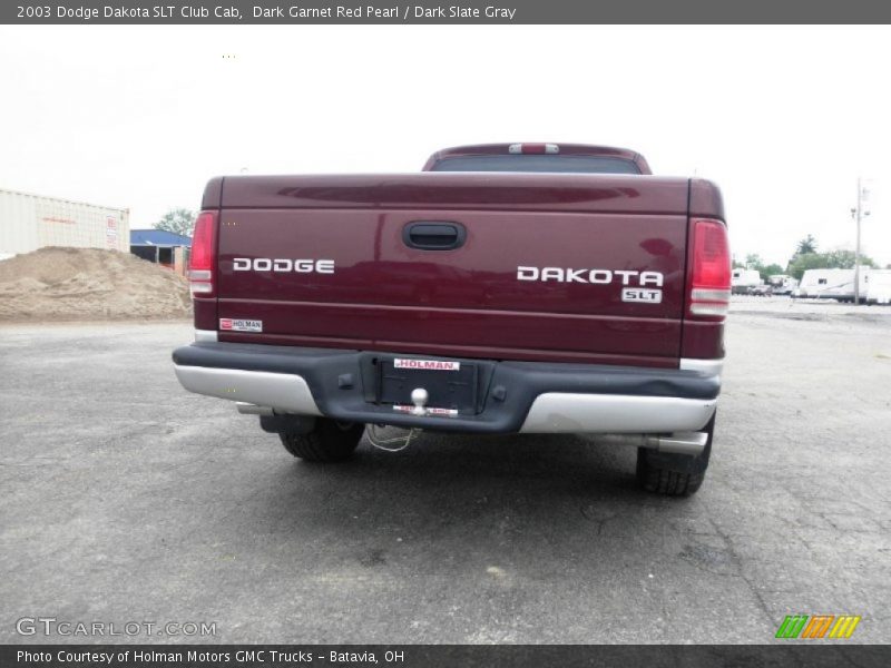 Dark Garnet Red Pearl / Dark Slate Gray 2003 Dodge Dakota SLT Club Cab