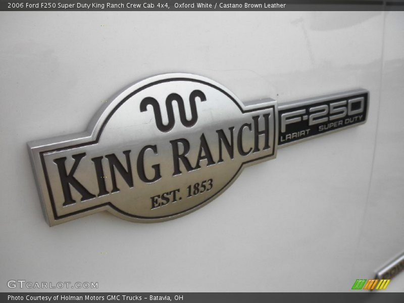  2006 F250 Super Duty King Ranch Crew Cab 4x4 Logo