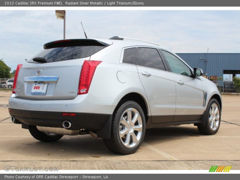 Radiant Silver Metallic / Light Titanium/Ebony 2013 Cadillac SRX Premium FWD