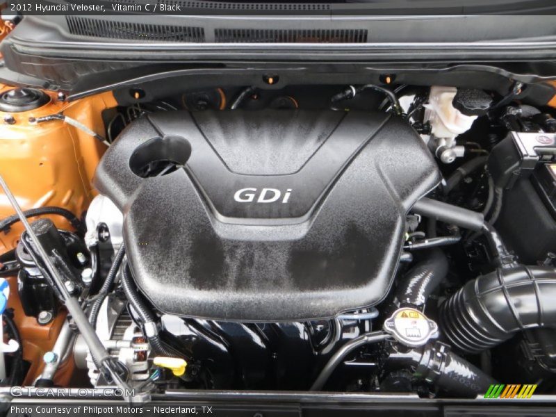  2012 Veloster  Engine - 1.6 Liter GDI DOHC 16-Valve Dual-CVVT 4 Cylinder