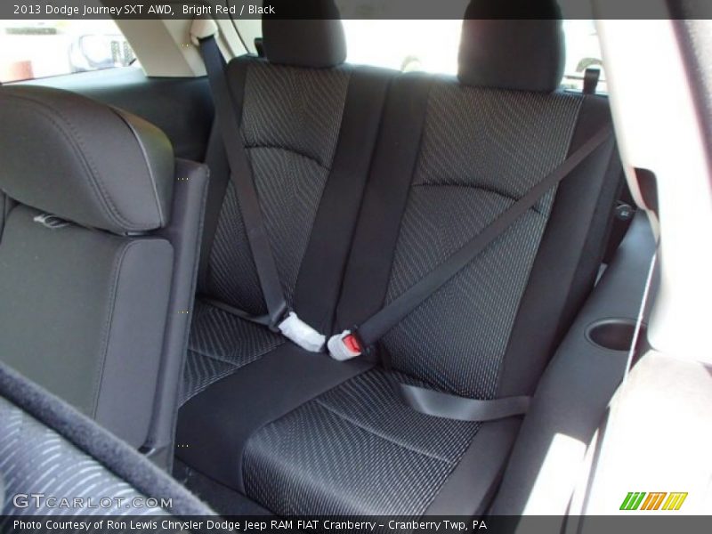 Bright Red / Black 2013 Dodge Journey SXT AWD