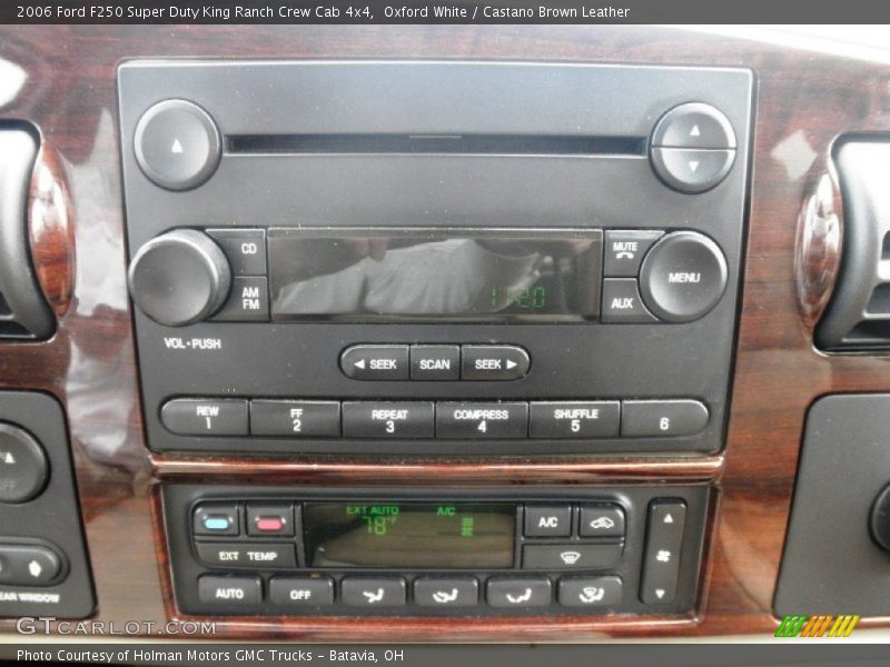 Controls of 2006 F250 Super Duty King Ranch Crew Cab 4x4