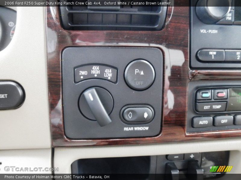 Controls of 2006 F250 Super Duty King Ranch Crew Cab 4x4