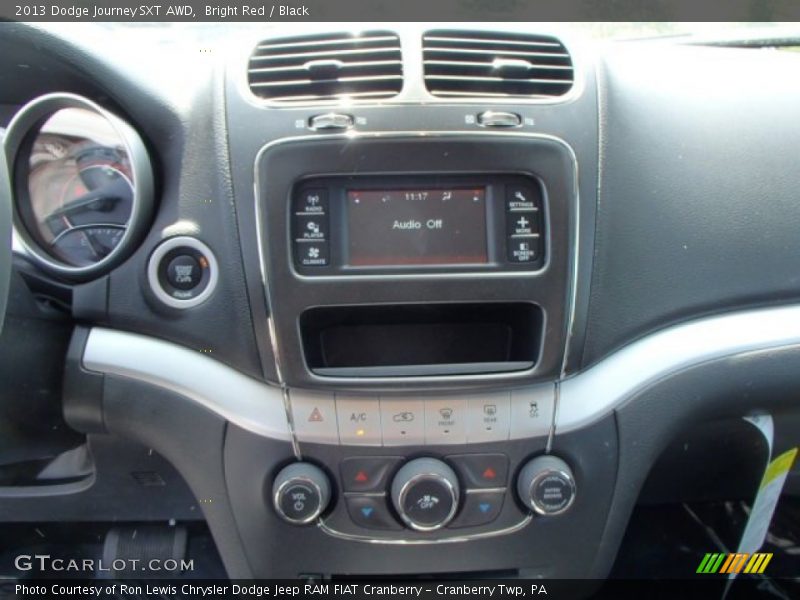 Bright Red / Black 2013 Dodge Journey SXT AWD