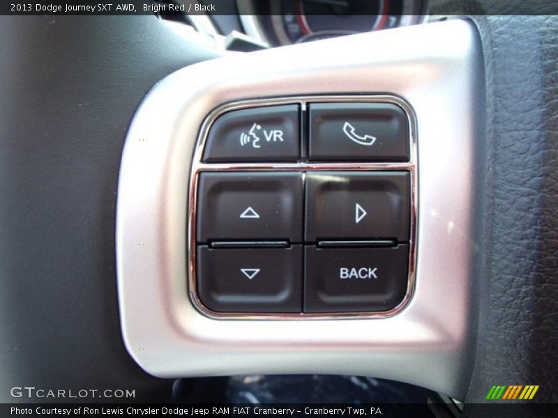 Bright Red / Black 2013 Dodge Journey SXT AWD