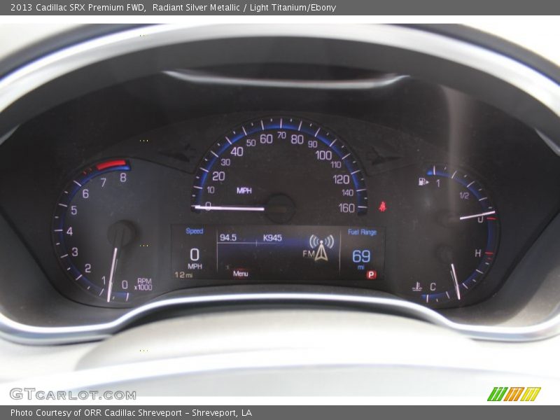  2013 SRX Premium FWD Premium FWD Gauges