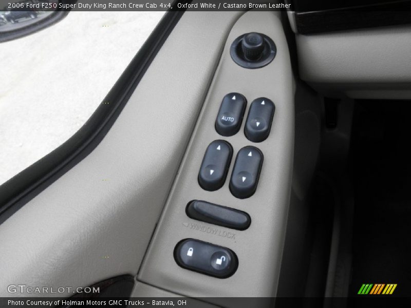 Oxford White / Castano Brown Leather 2006 Ford F250 Super Duty King Ranch Crew Cab 4x4