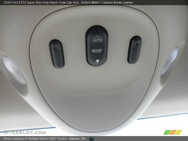 Oxford White / Castano Brown Leather 2006 Ford F250 Super Duty King Ranch Crew Cab 4x4