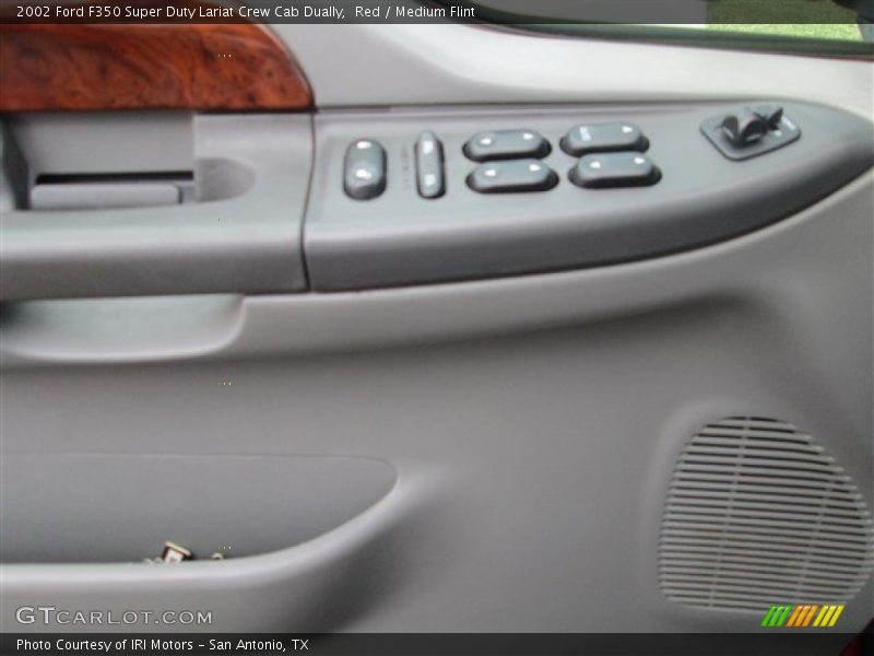 Red / Medium Flint 2002 Ford F350 Super Duty Lariat Crew Cab Dually