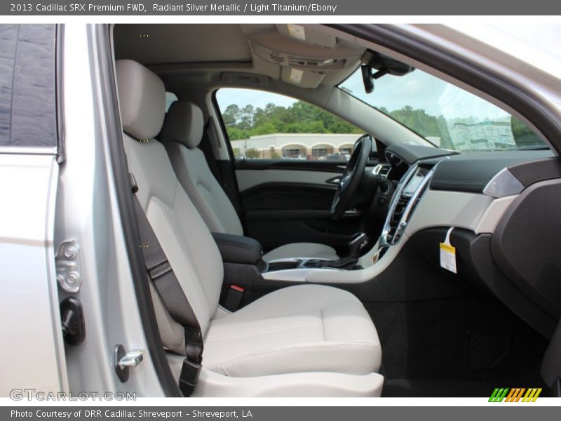 Radiant Silver Metallic / Light Titanium/Ebony 2013 Cadillac SRX Premium FWD