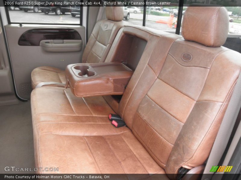 Rear Seat of 2006 F250 Super Duty King Ranch Crew Cab 4x4