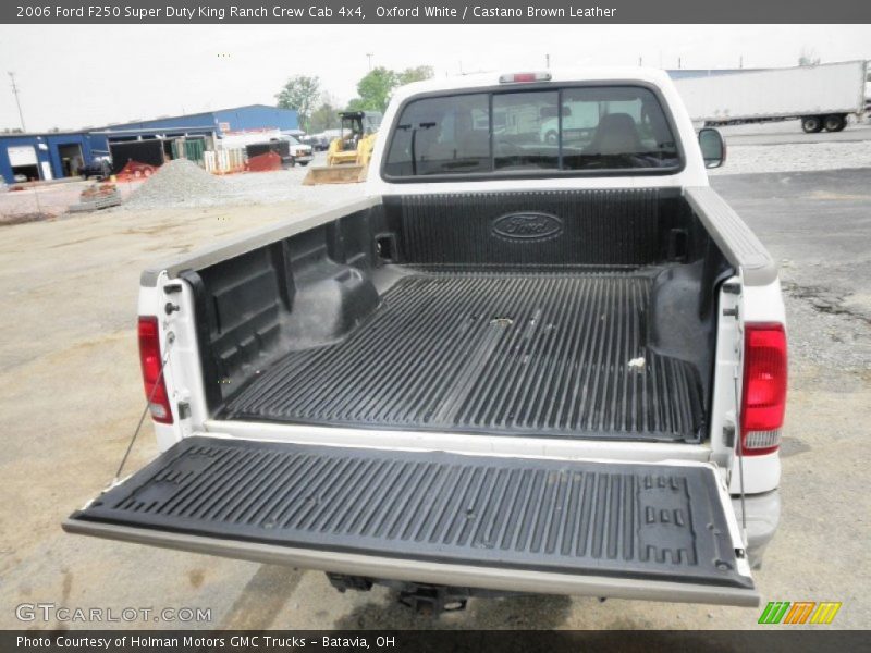 Oxford White / Castano Brown Leather 2006 Ford F250 Super Duty King Ranch Crew Cab 4x4