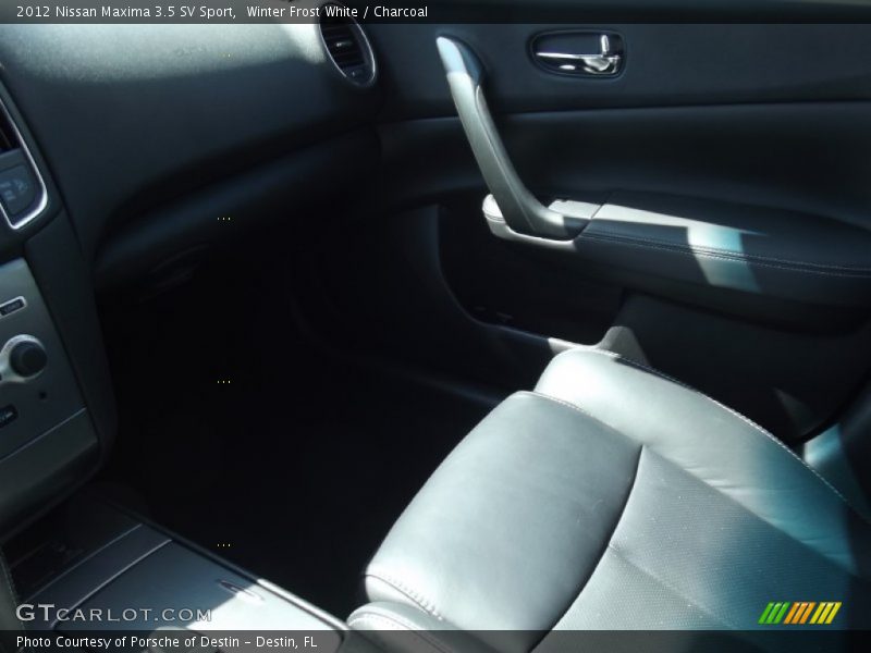 Winter Frost White / Charcoal 2012 Nissan Maxima 3.5 SV Sport